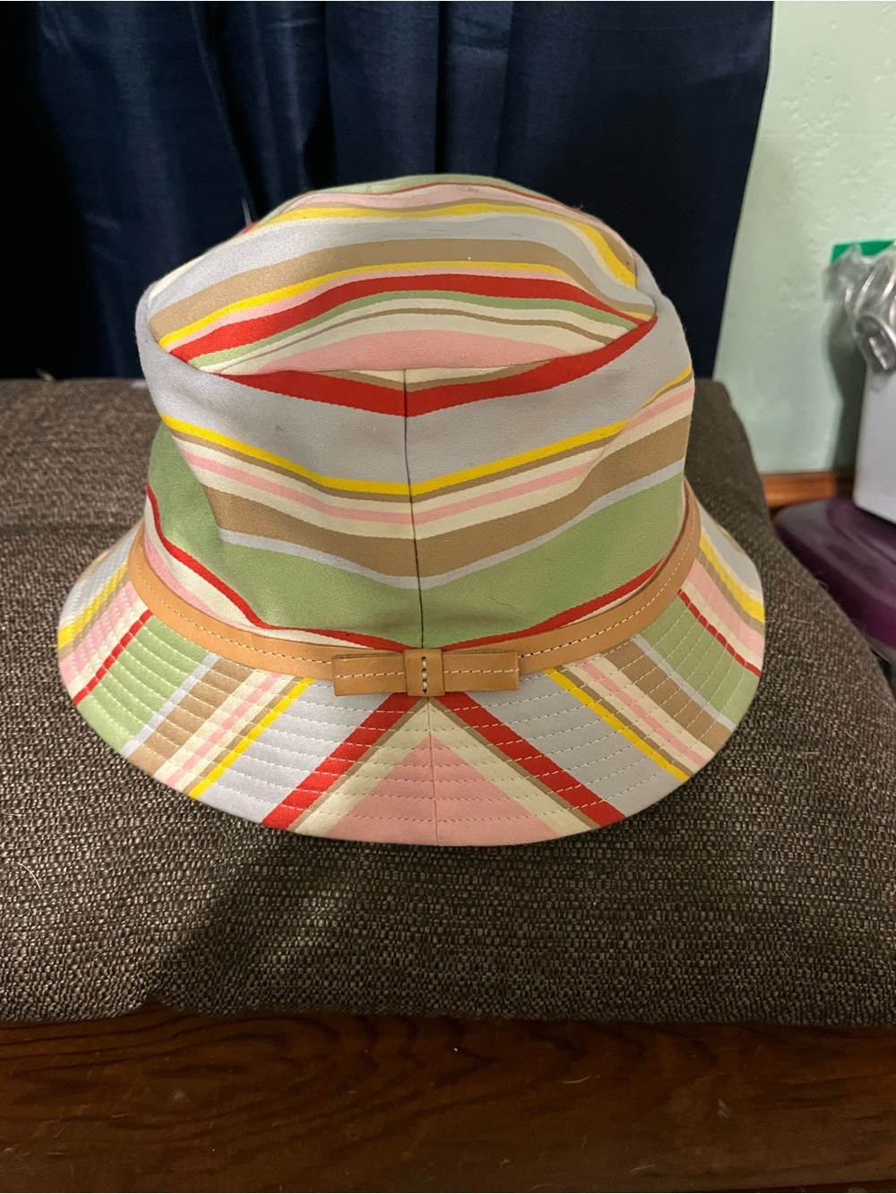 Coach Striped SoHo Bucket